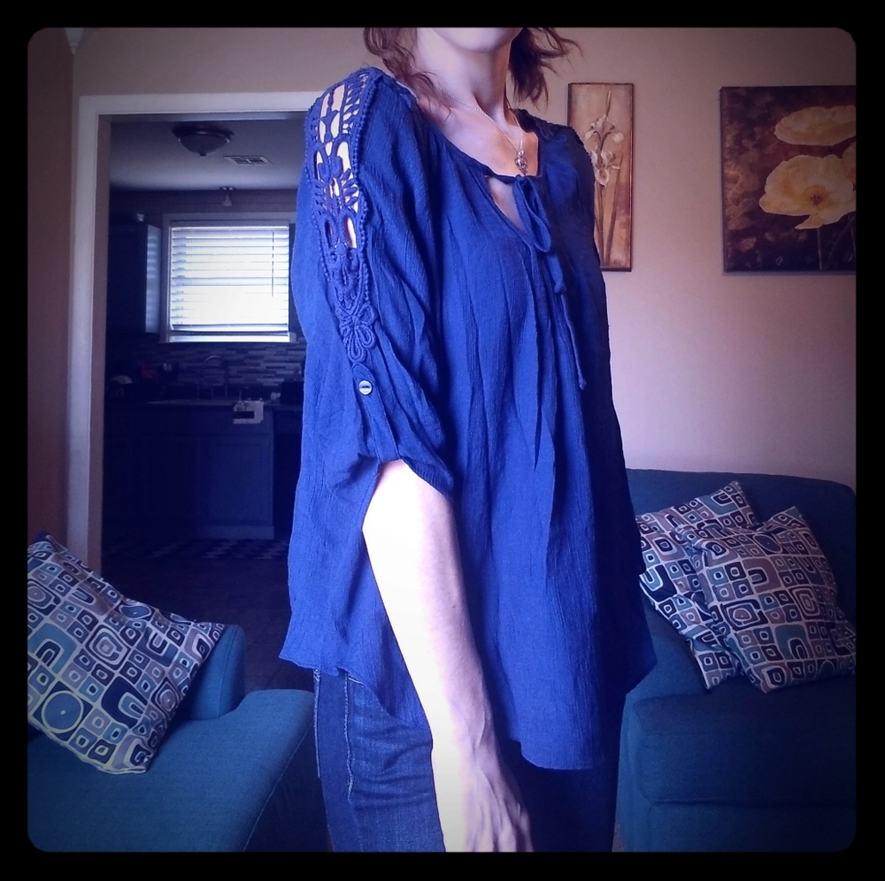 By&By blue top